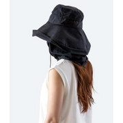 UV Protect Safari Hat Shine Black